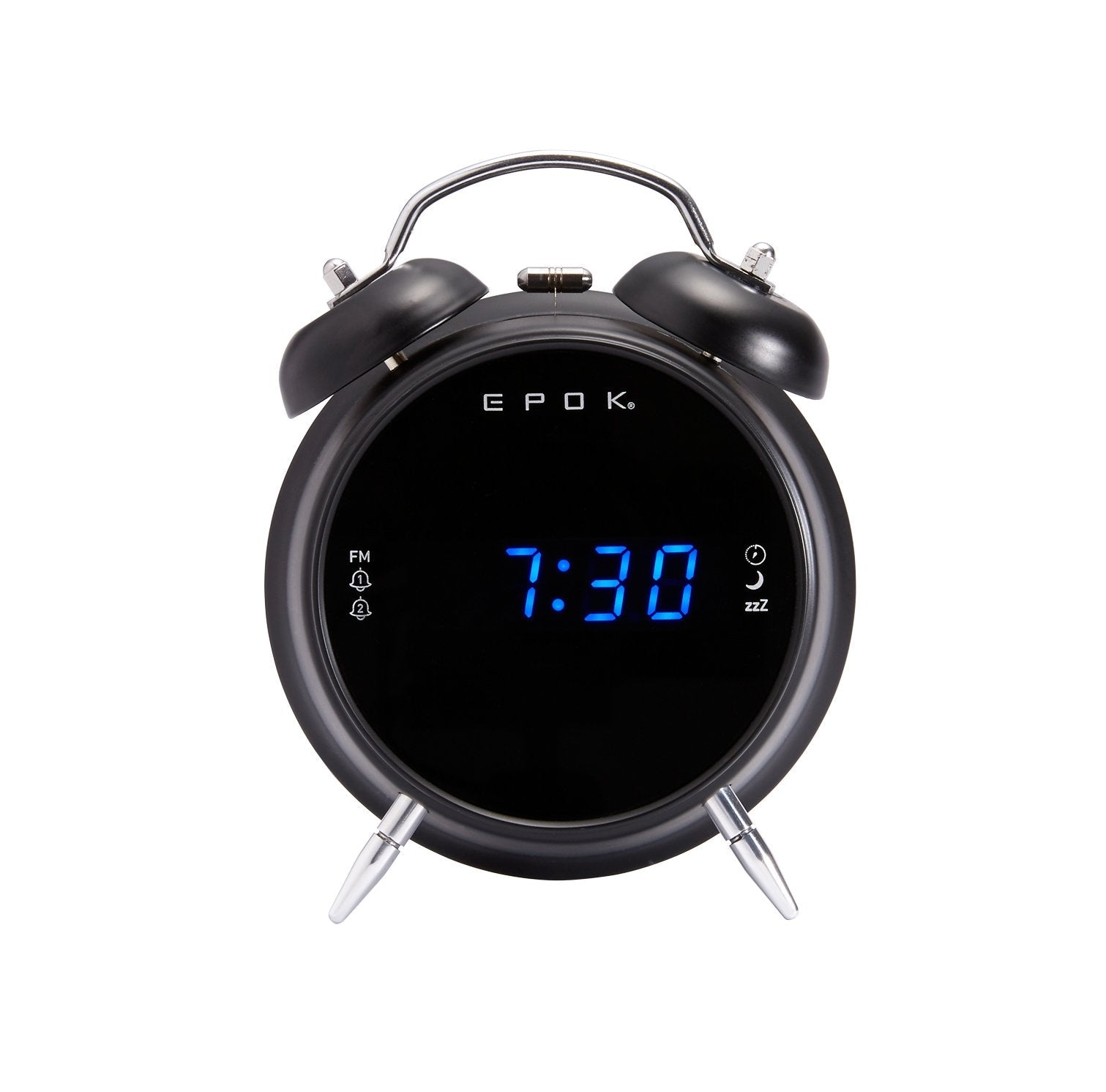 Bigben Epok Despertador Radiofonico Retro - Radio Fm Con Pantalla Led - Despertador Por Radio O Zumbador - Funciones De