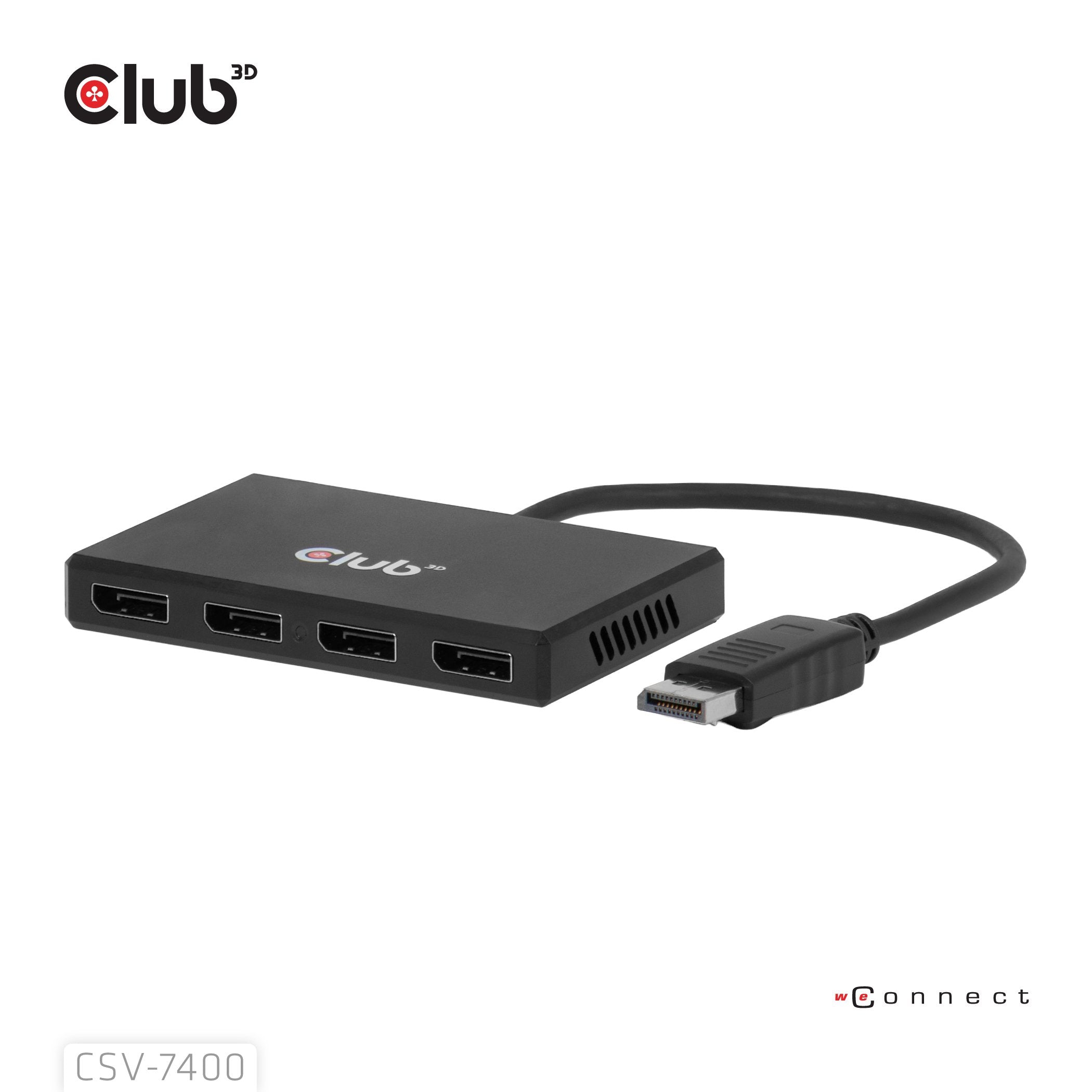 EAN 8719214473679 - CLUB3D CSV-7400 divisor de video 4x DisplayPort imagen 9
