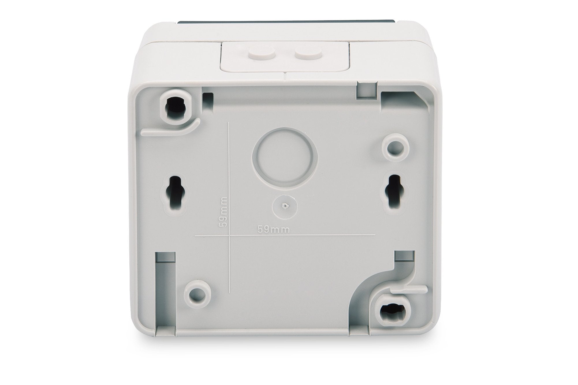 Digitus Dn-93844-Od Toma De Corriente Rj-45 Negro, Gris
