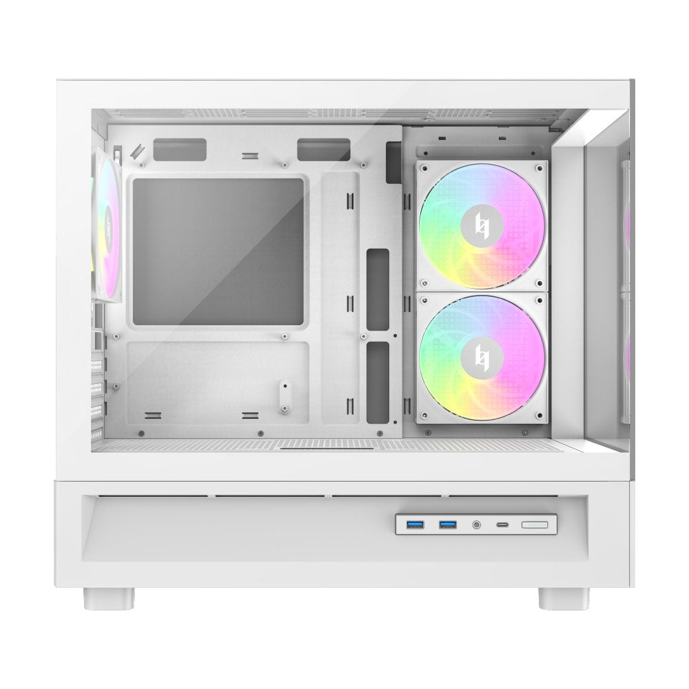 Caja  Pc Gamemax  Nex C31 Wh  Matx Btf