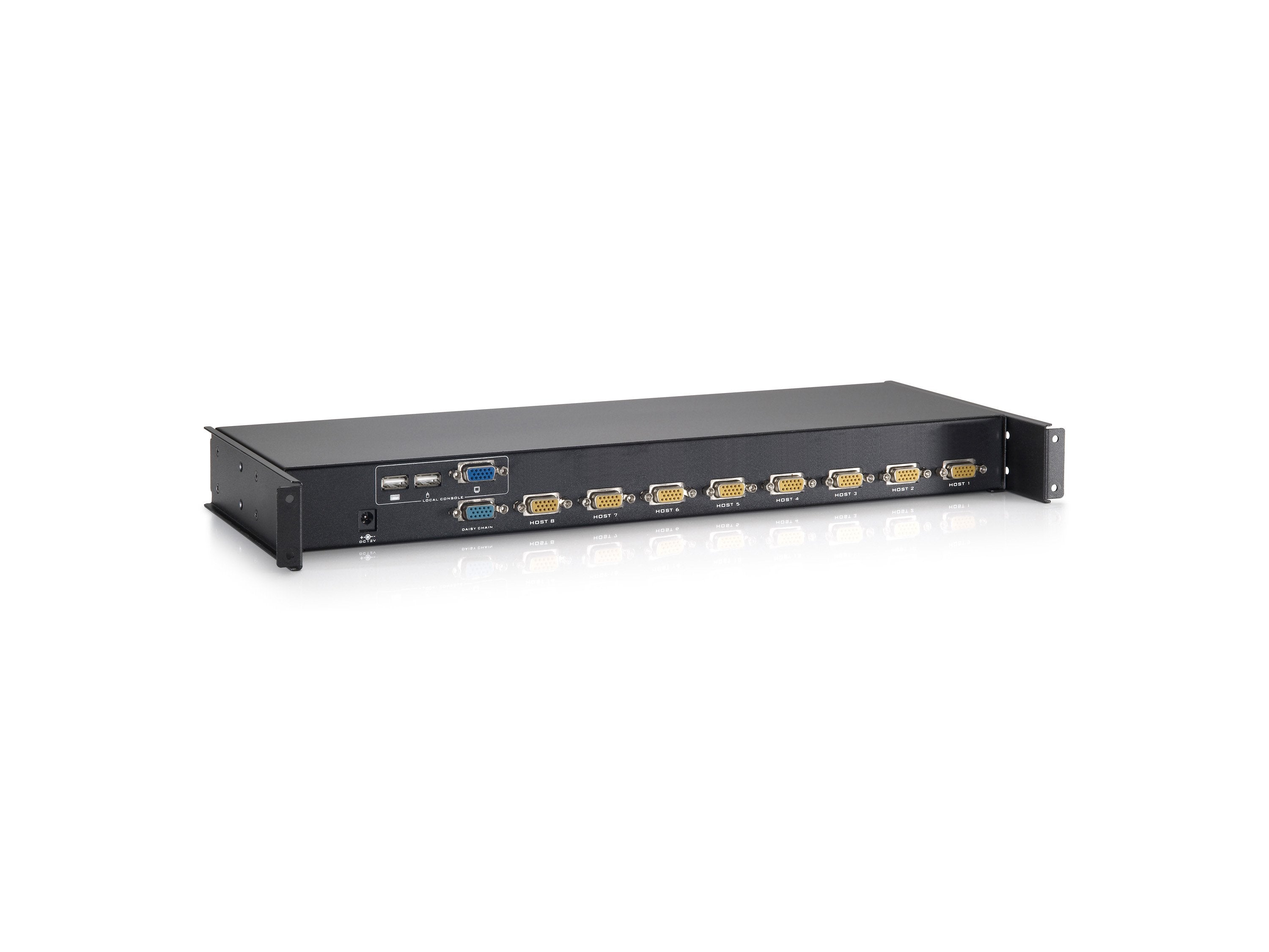 Levelone Kcm-0832 Interruptor Kvm Montaje En Rack Negro