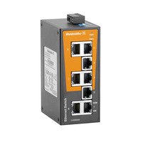 Weidmüller 1240900000 Ie-Sw-Bl08-8tx Industrial Ethernet Switch - Switch - Alambre De Cobre
