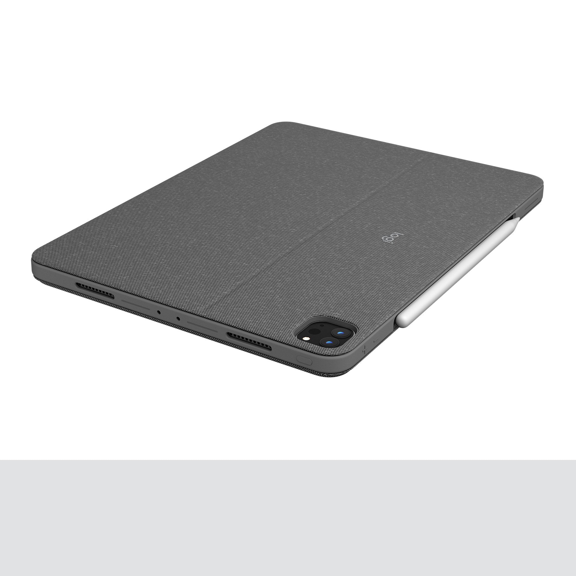 Suizo Logitech Combo Touch Gris Smart Connector Qwertz Ipad