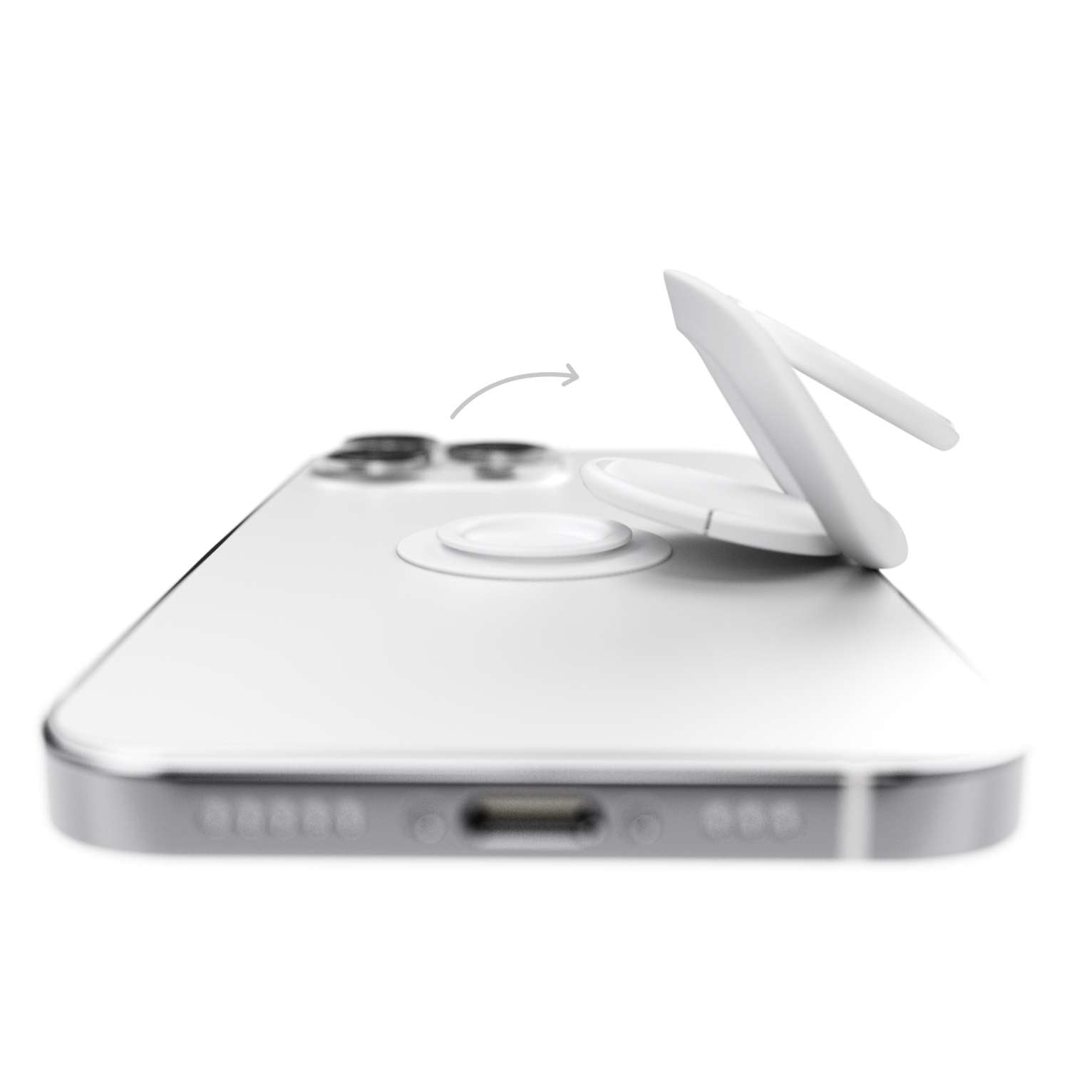 Vonmählen Phonegrip Backflip Pure White (Bfd00039)