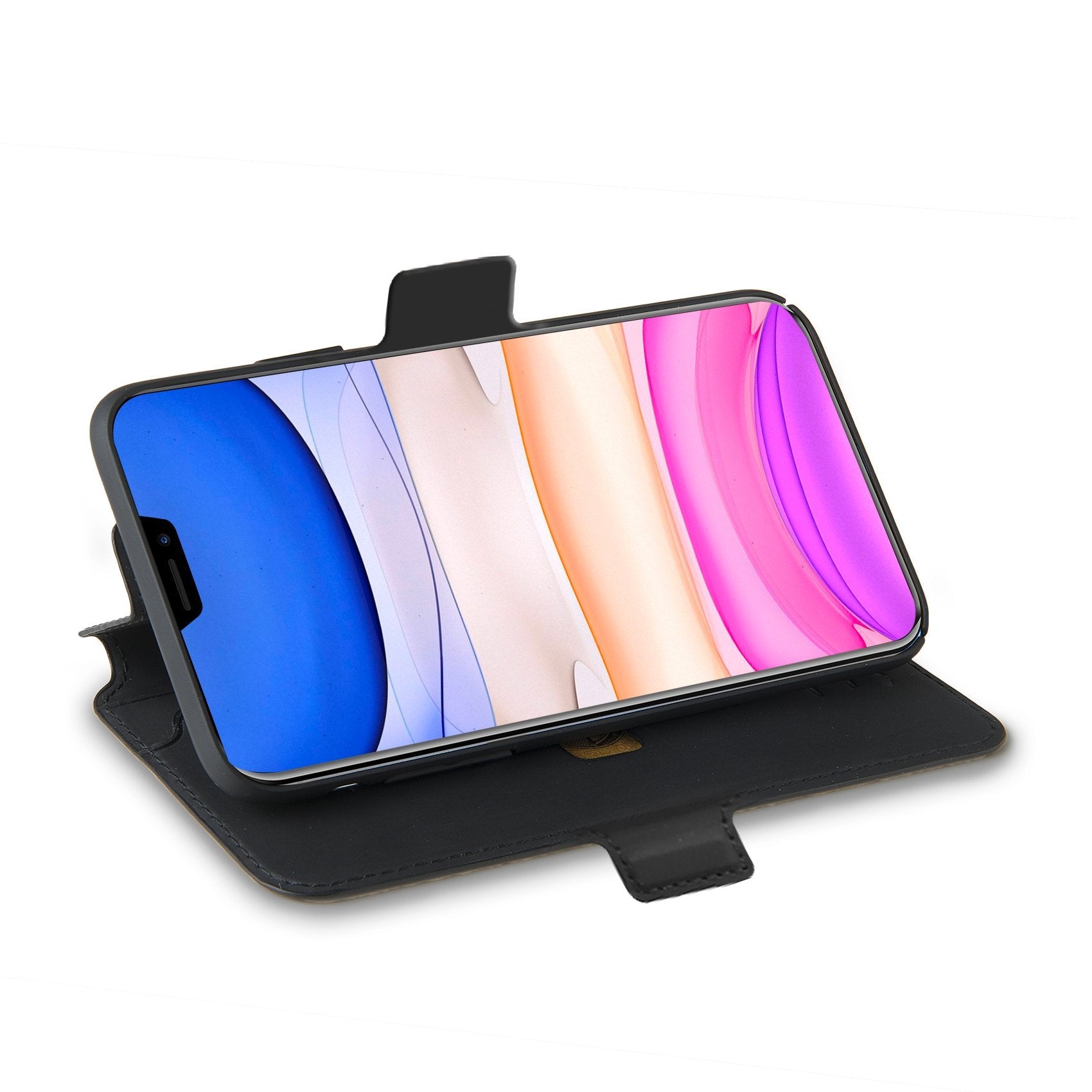 Case Celly Iphone 11 Wallet Case Black Prestigem1001bk