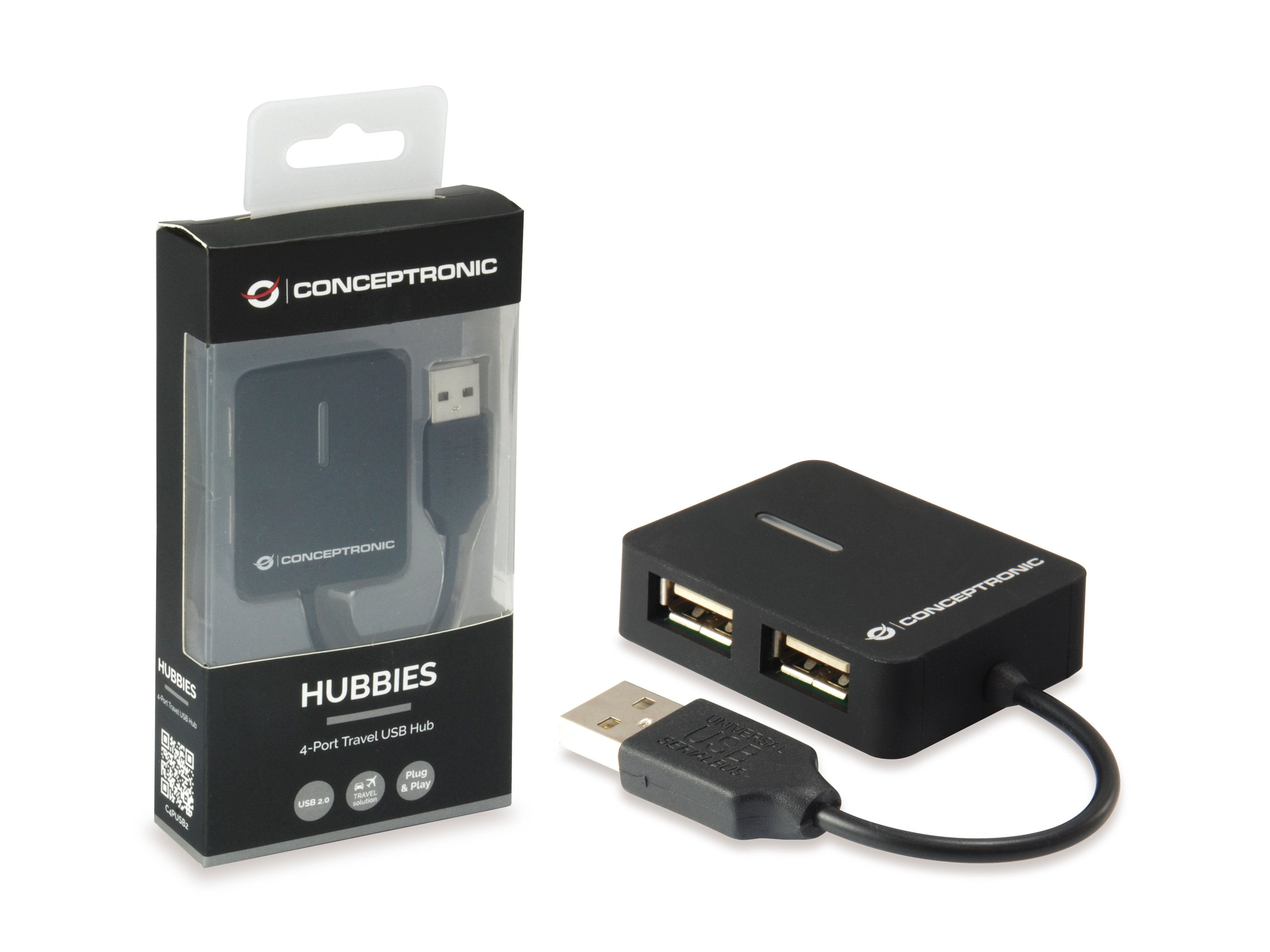 Conceptronic Hub 4 Puertos Mini Hub Pocket C4pusb2_v3 C05-129