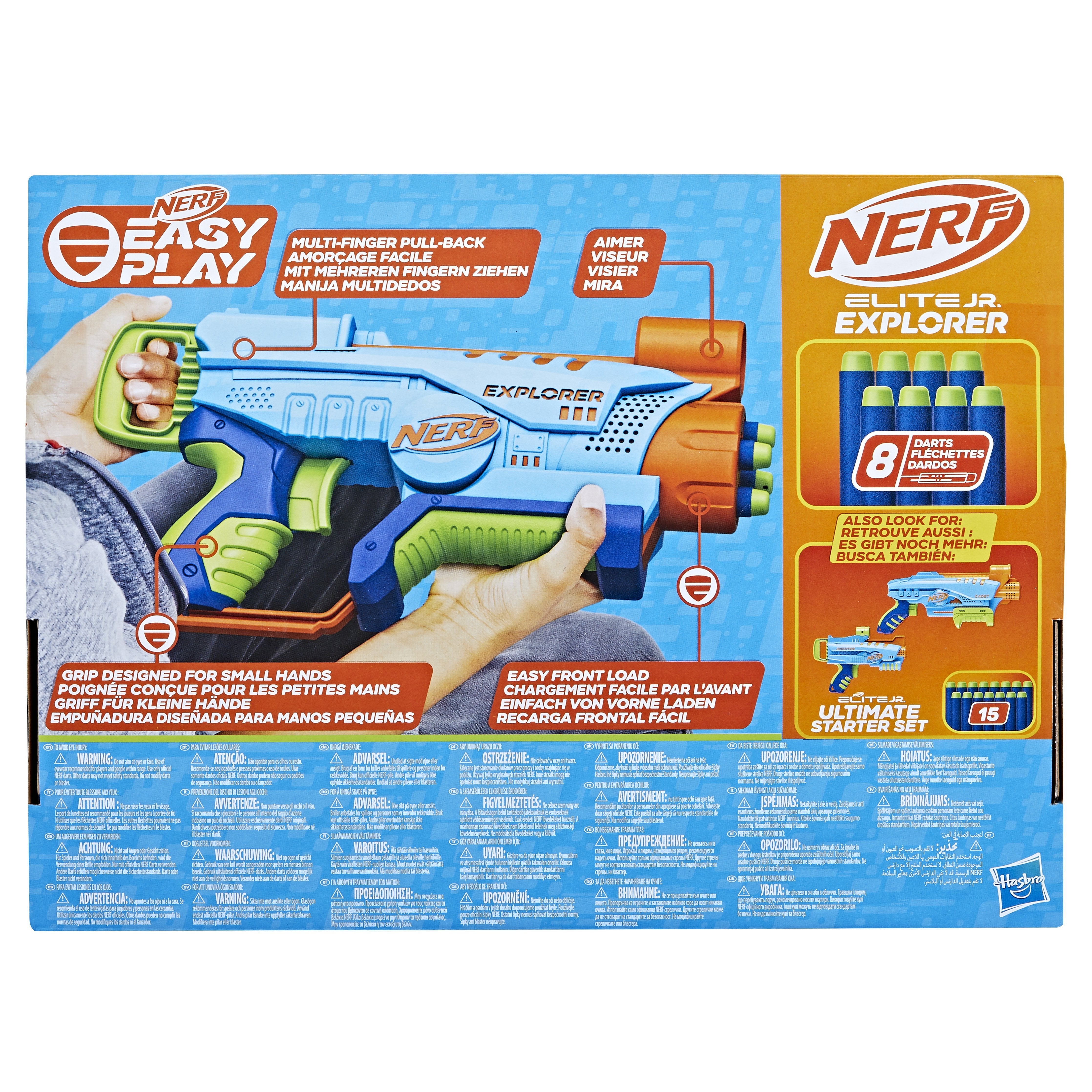 Pistola Hasbro Nerf Elite Junior Explorer, F6367eu4