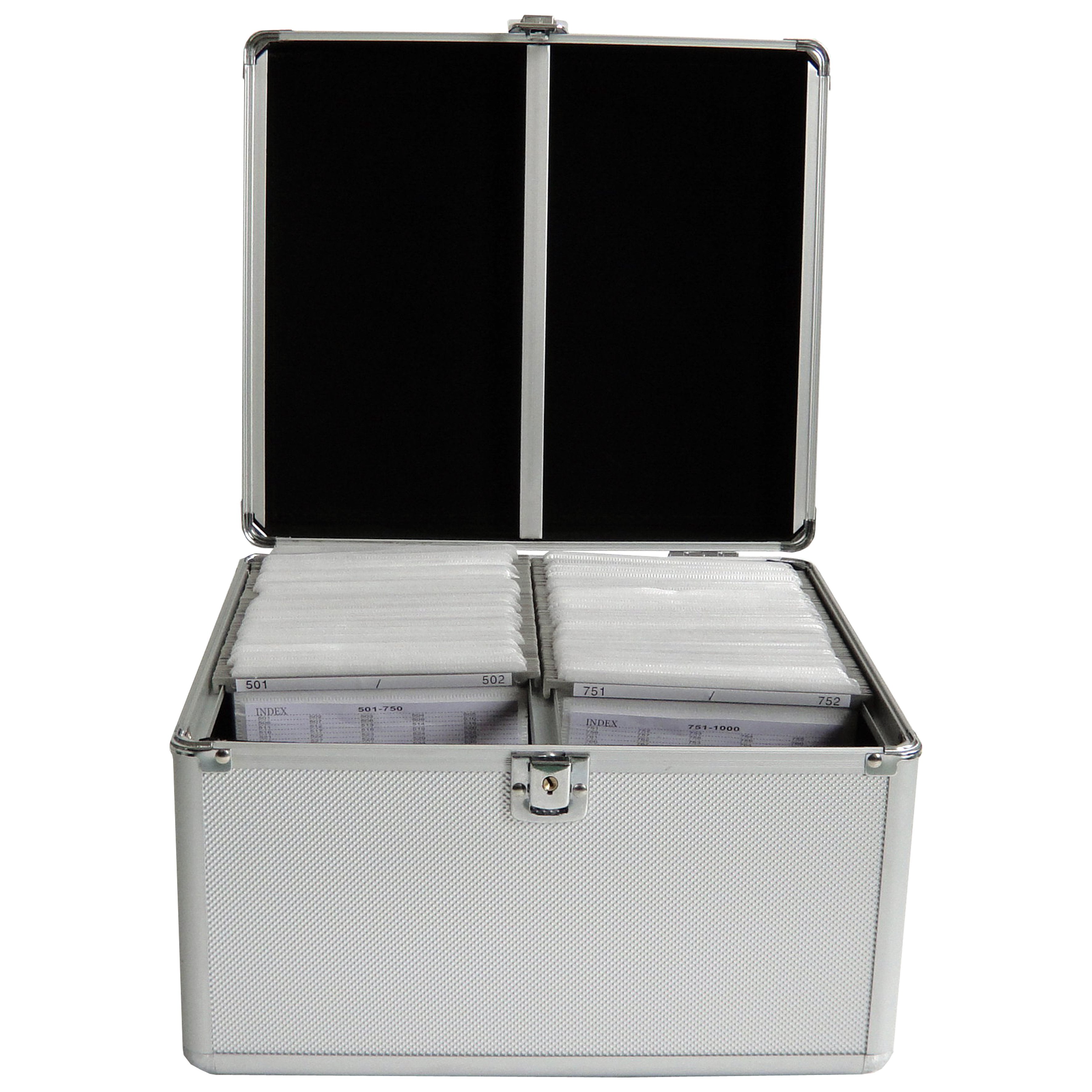 Mediarange Box76 Funda Para Discos Ópticos Maleta Rígida 300 Discos Plata