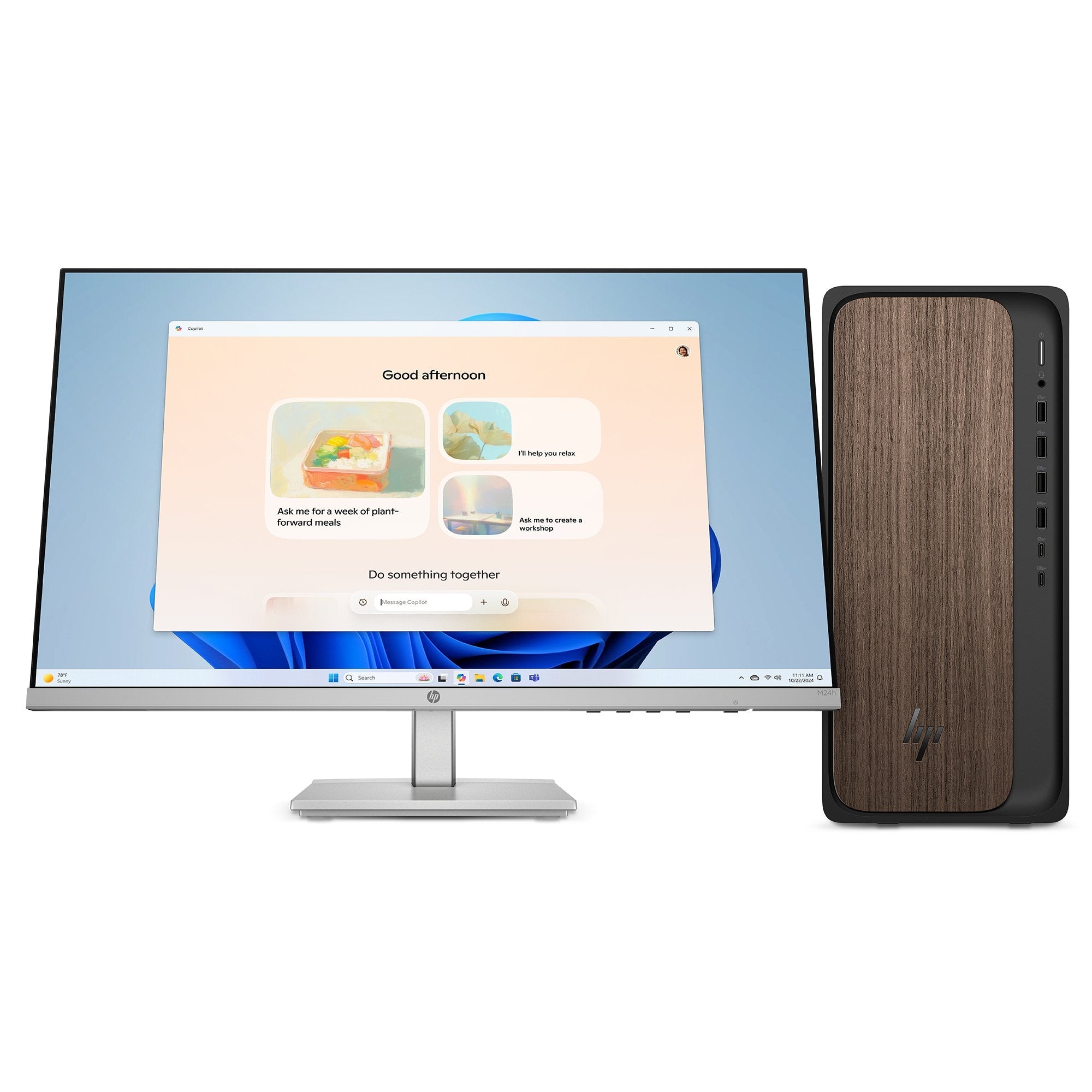 Pc Hp Omnidesk Desktop M03-0013ns Intel Core Ultra 5-225 16gb 1tb Ssd Win11