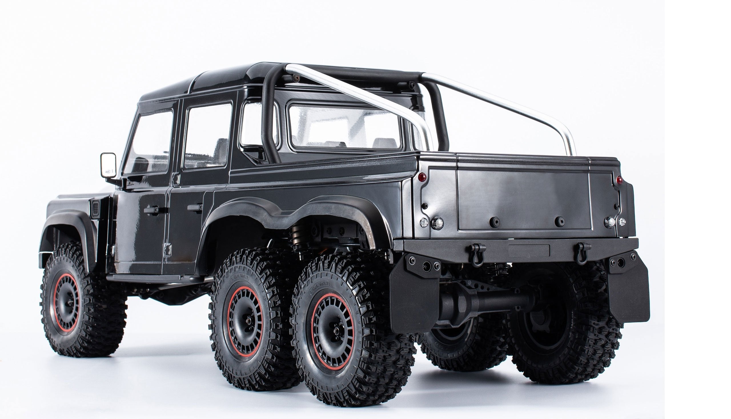 EAN 4260677959131 - Amewi AMXRock RCX103B Scale Crawler 6x6 Pick-Up 1:10ARTR modelo controlado por radio Camión oruga Motor e imagen 4