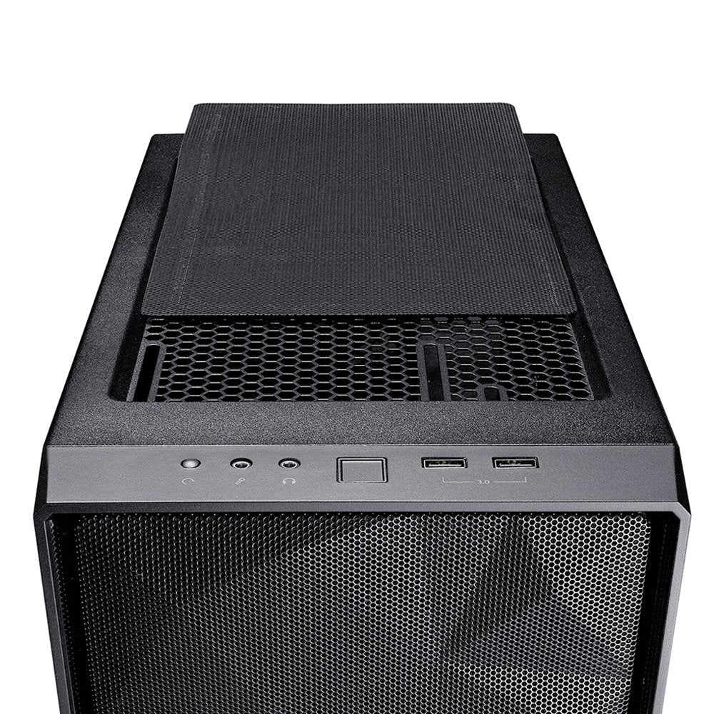 Caja Pc Fractal Design Meshify C Blackout Ventana Cristal Templado Atx, Midi-Tower, Pc, Atx,Itx,Micro-Atx, Negro, 17,5 Cm, 31,5 Cm