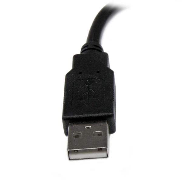 Startech Cable Alargador Usb 2.0 - Macho A Hembra Usb A 0,15m Usbextaa6in