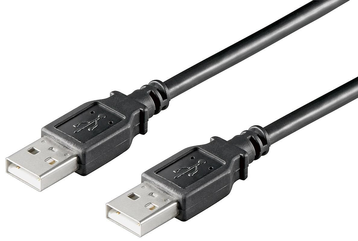 EAN 5054484499251 - Microconnect USBAA01B cable USB USB 2.0 0,1 m USB A Negro imagen 1