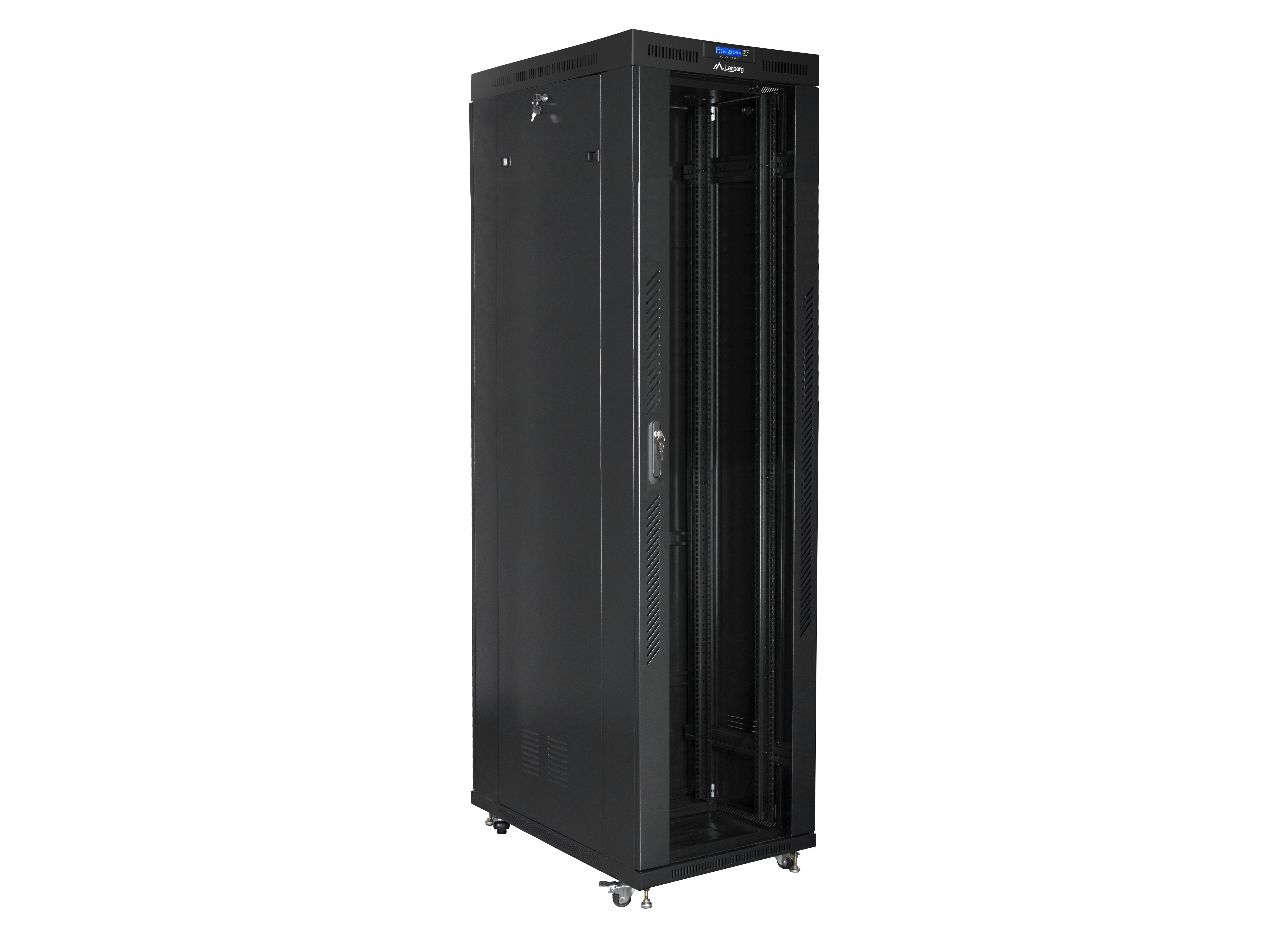 Armario Lanberg Rack 19" 47u 800x1000 Negro