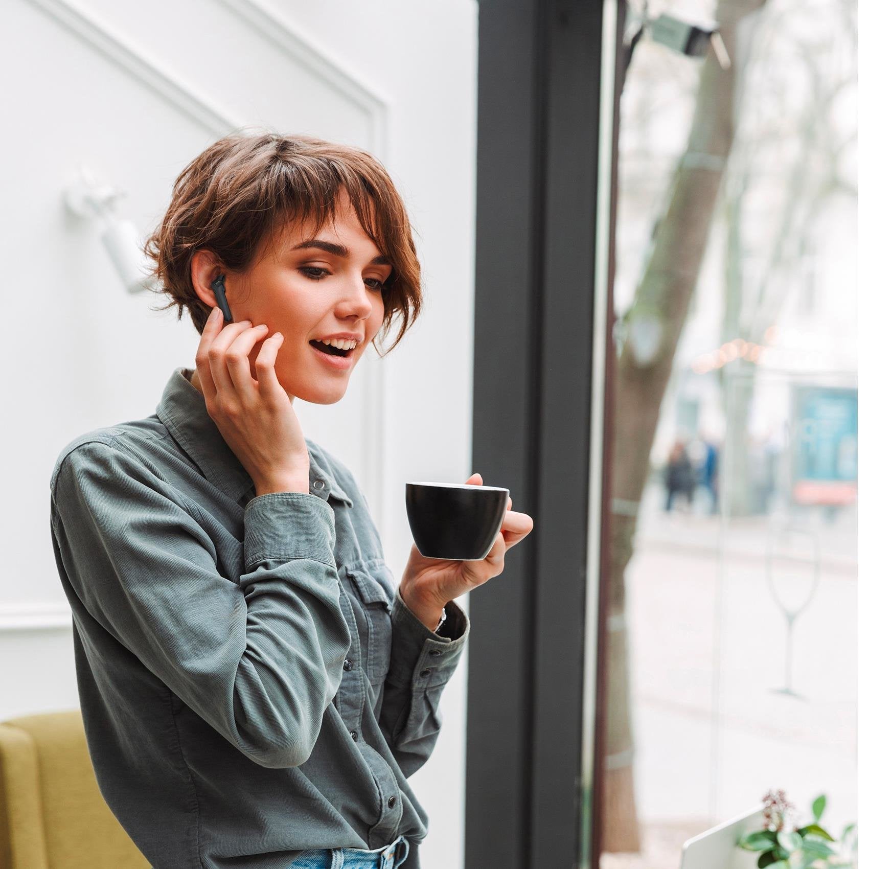 Celly Auriculares Bluetooth Buz1 Bk