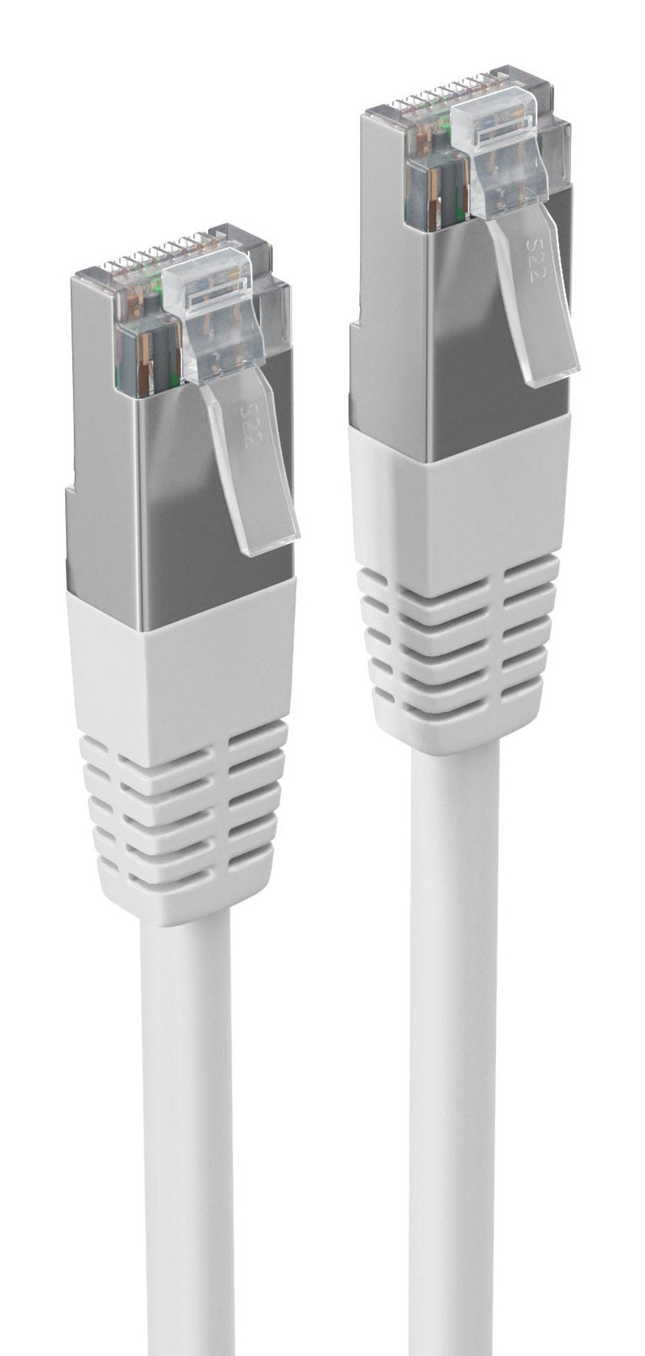 Cable De Conexión De Red Shiverpeaks. Cat6, S Ftp, Lzsh, Blanco 10m