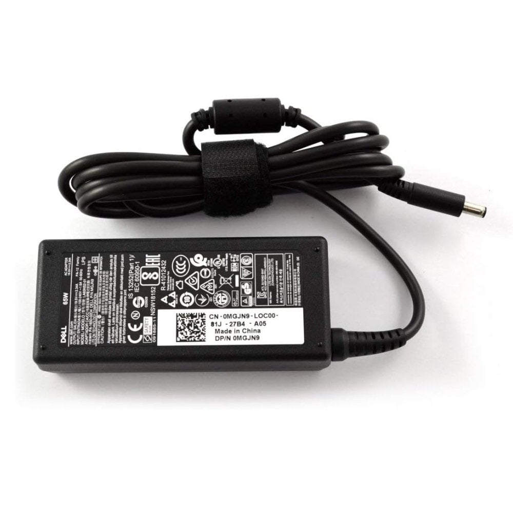 Dell Cargador 19.5v 3.34a 65w (4.5mmx3.0mm) Con Cable Alimentación Para Dell Xps 18 (1810) 43ny4