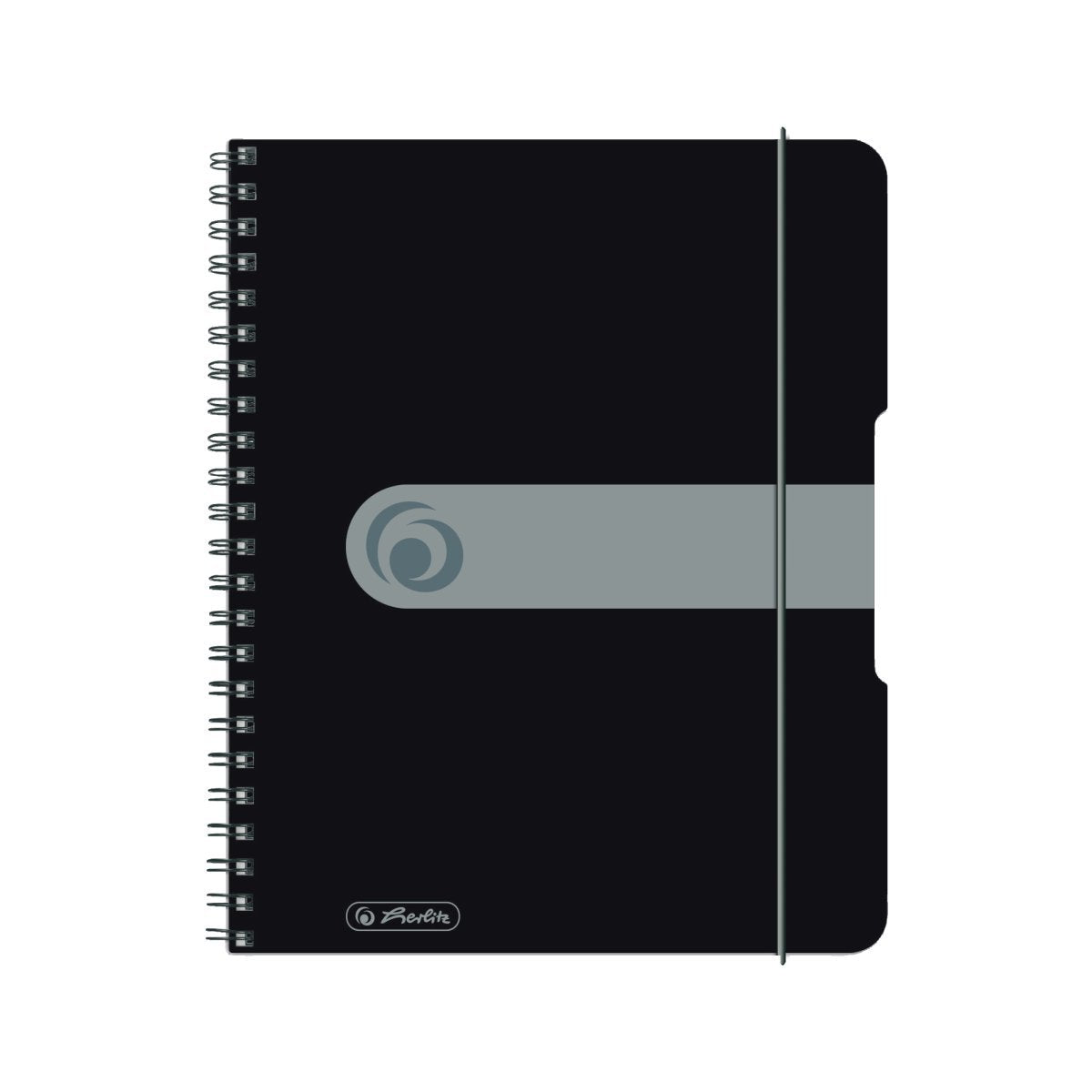 Herlitz Spiralblock"To Go" Pp-Cover A5 80 Bl. Negro - A5