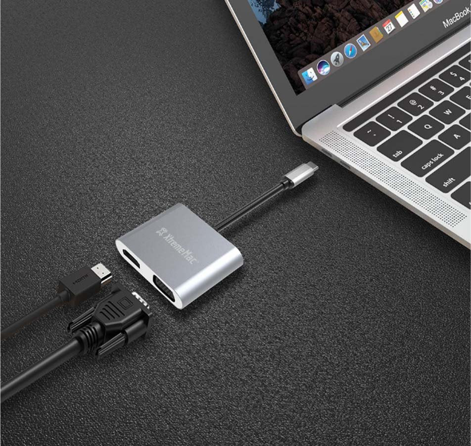 Xwh-Acvh-13 Xtrememac Adapter Usb-C Hdmi