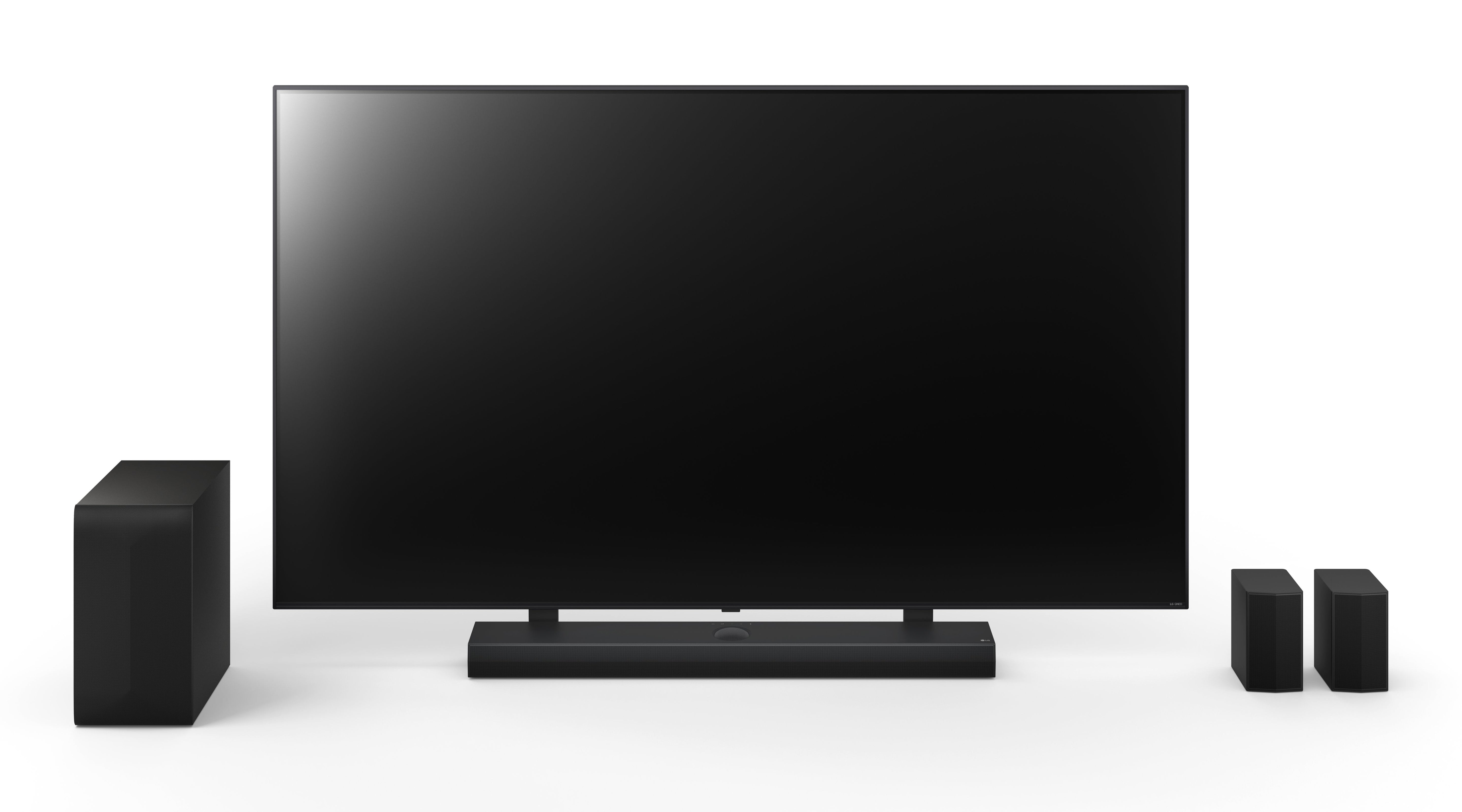 Barra De Sonido Lg S70tr Black   Con Subwoofer Inalámbrico Y Traseros 500w 5.1.1ch