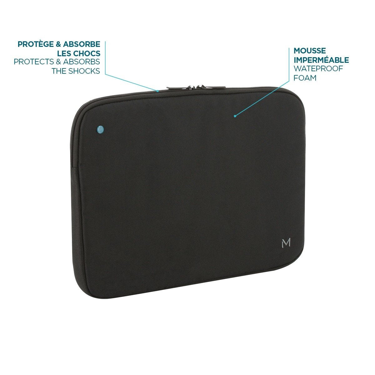 Mobilis Maletines Para Portátil 35,6 Cm (14") Funda Negro