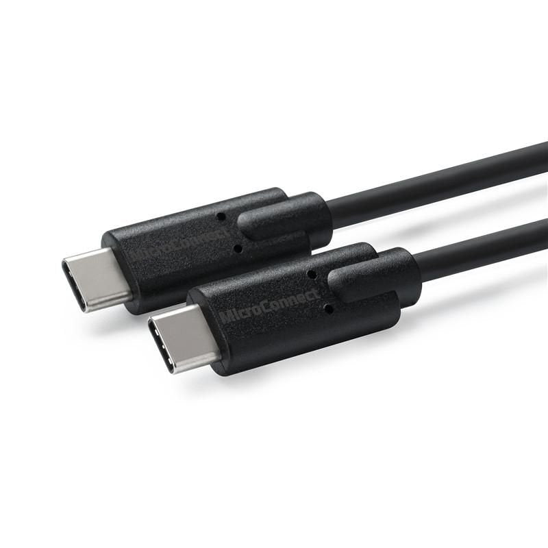 EAN 5704174019237 - Microconnect USB3.2CC0.5 cable USB USB 3.2 Gen 2 (3.1 Gen 2) 0,5 m USB C Negro imagen 1