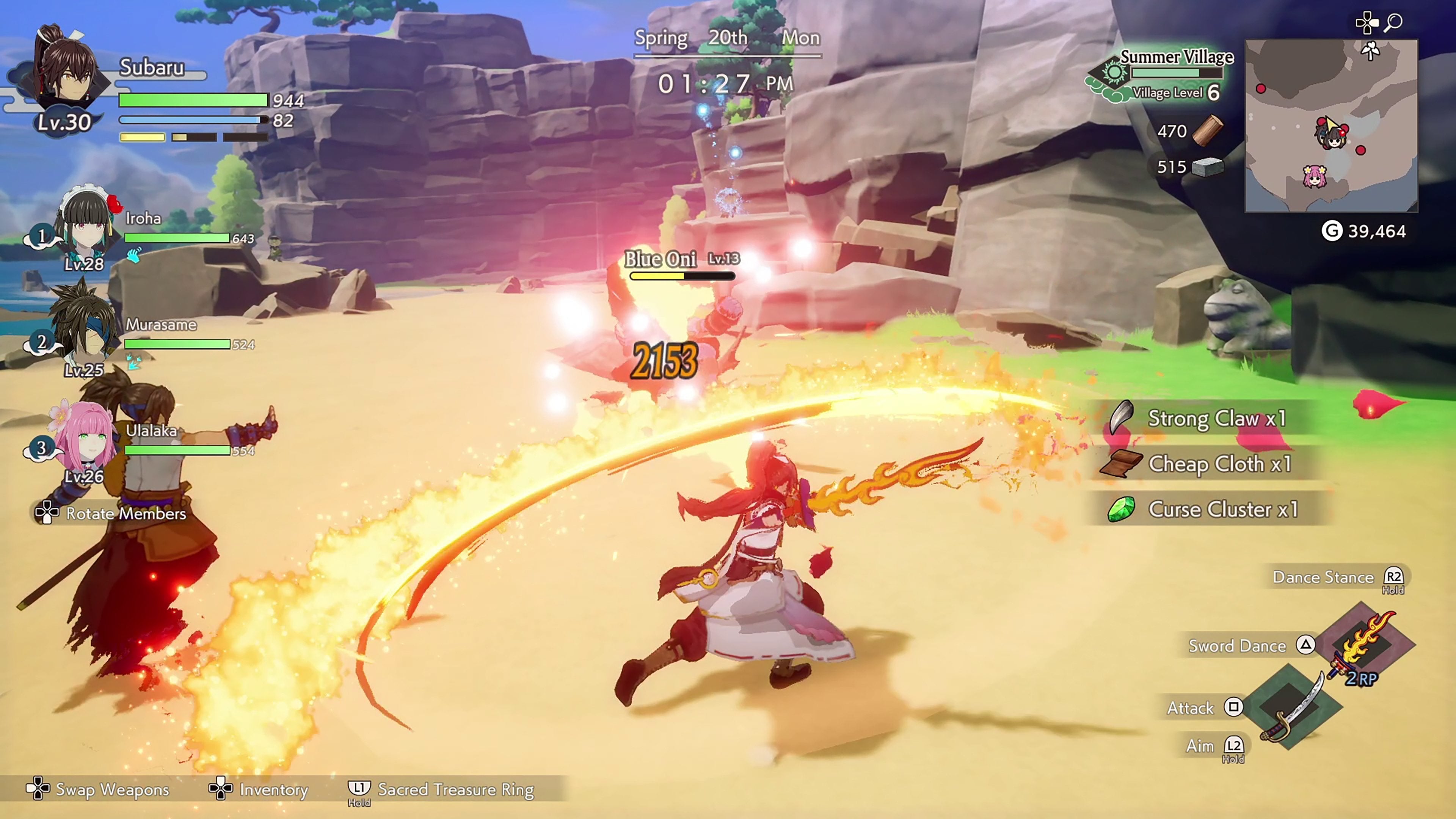 Juego Rune Factory: Guardians Of Azuma Playstation 5
