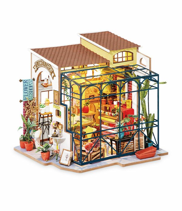 EAN 6946785113150 - ROBOTIME DG145 Casa en miniatura y rincón de libros para montar Casa en miniatura para montar imagen 1