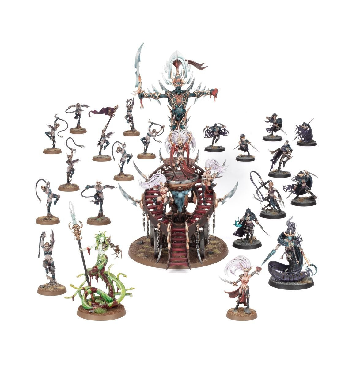 Warhammer Aos - Spearhead Daughters Of Khaine Coterie De L'Ombre Khainite