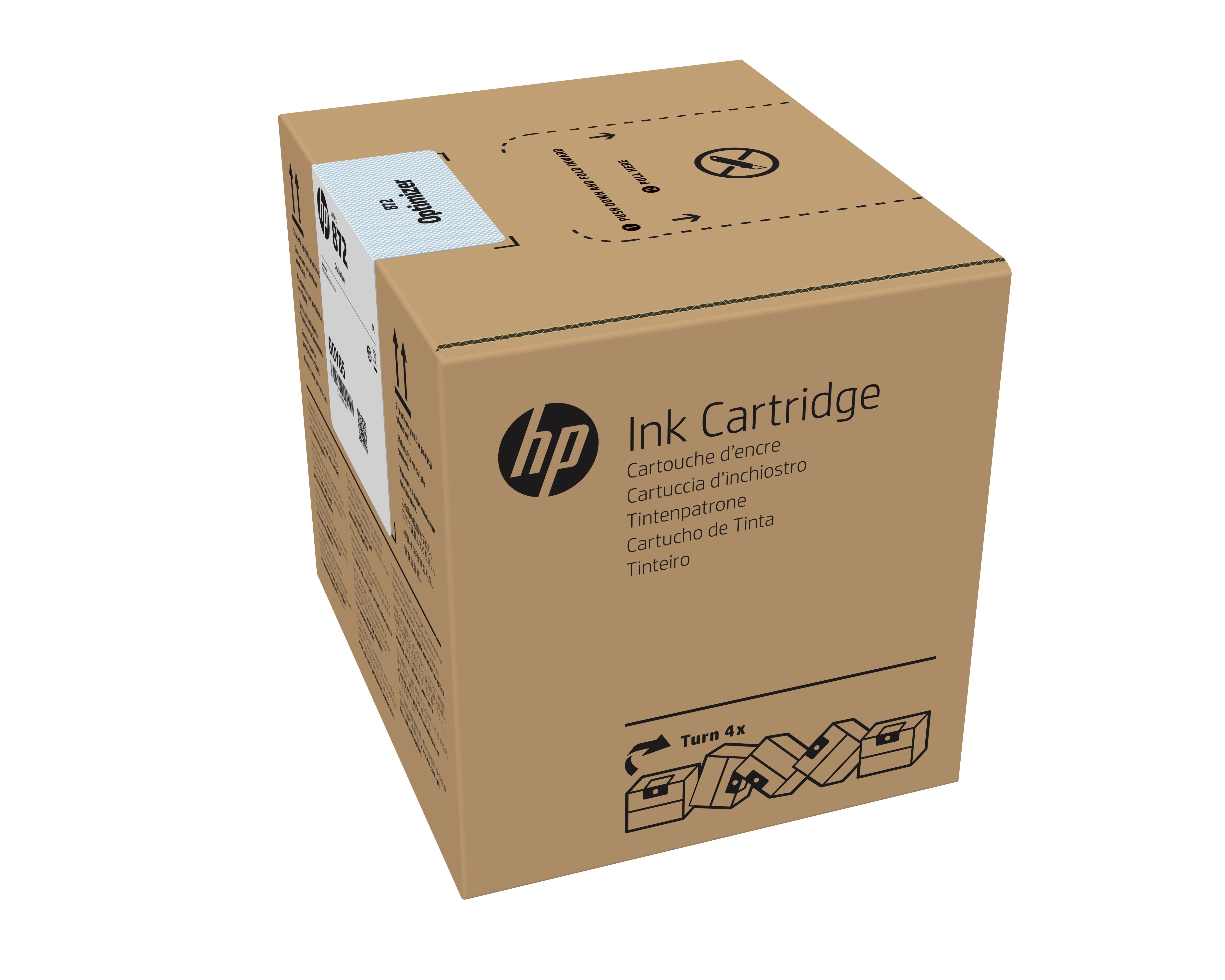 EAN 190780600900 - HP 872 3-liter Optimizer Latex Ink Cartridge cabeza de impresora imagen 1
