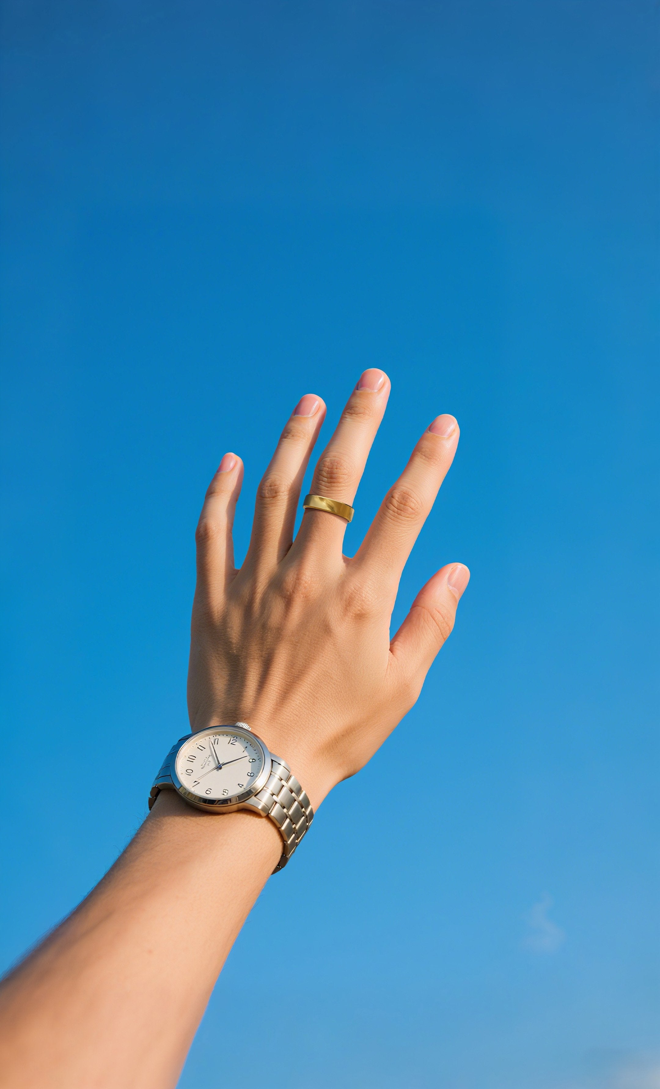 Anillo Inteligente Ringconn Gen2 Para Mujeres Y Hombres - Portátil Para Seguimiento Del Sueño Y La Actividad Física - Frecuencia Cardíaca - Color Oro King, Talla 10
