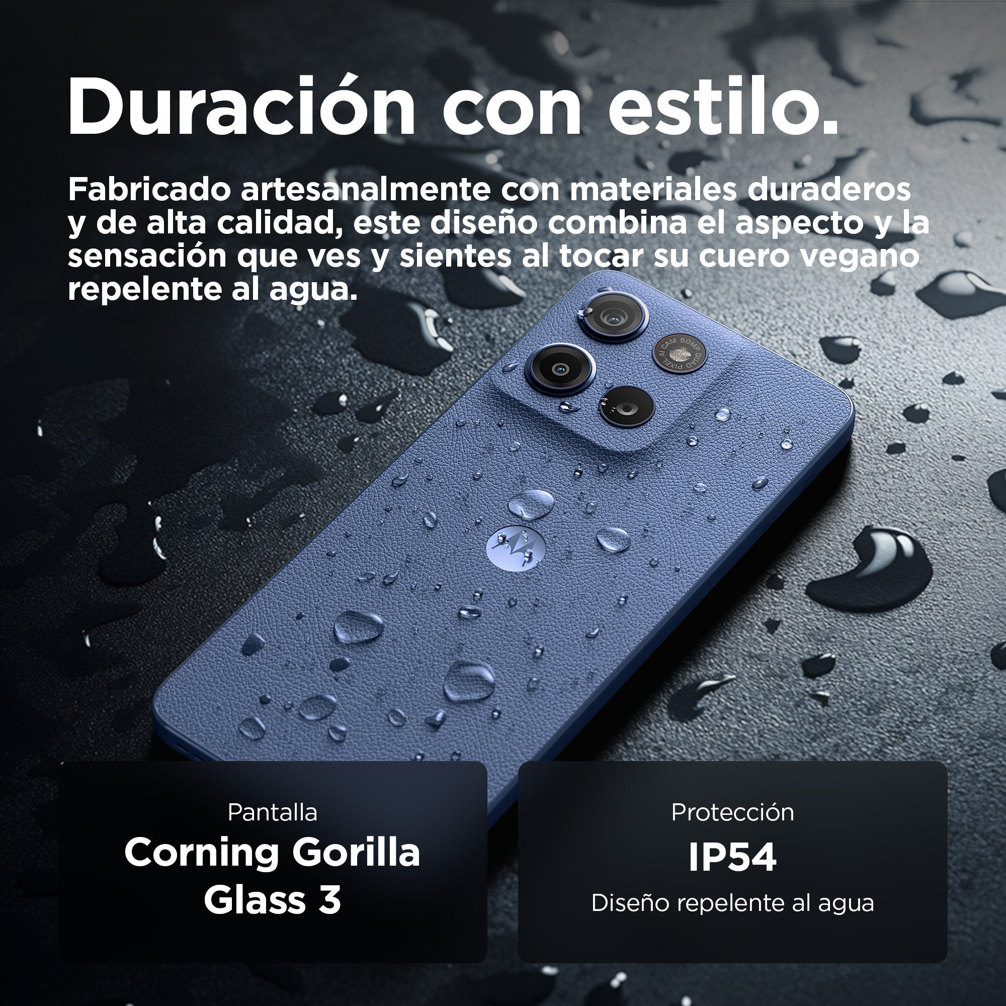 EAN 0840023291197 - Motorola moto g15 17,1 cm (6.72") SIM doble Android 15 4G USB Tipo C 8 GB 256 GB 5200 mAh Marina imagen 16