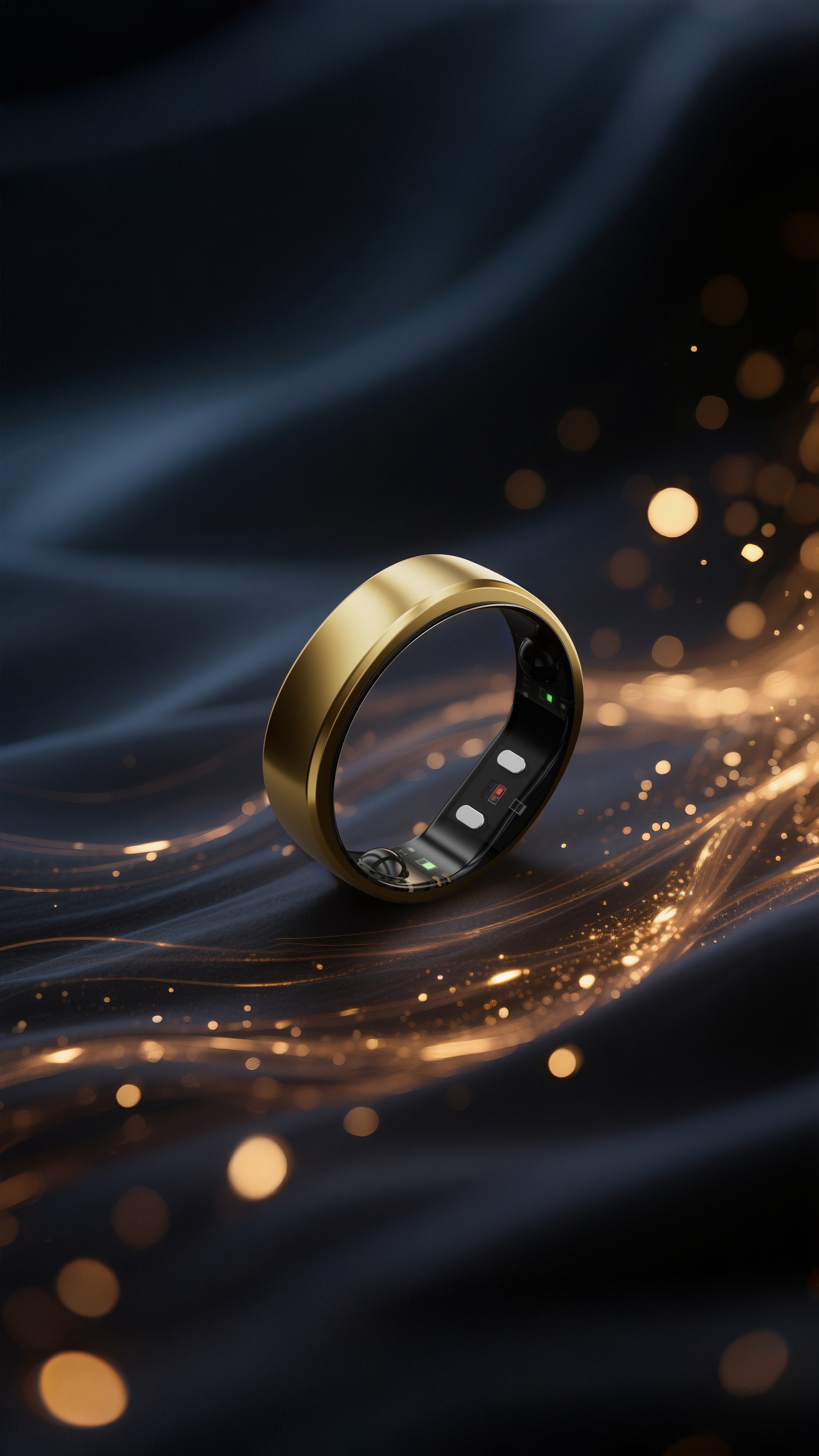 Ringconn Gen2 Smart Ring Rose Gold Gre 11