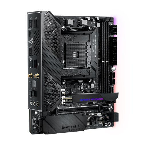 Placa Base Asus Am4 Rog Crosshair Viii Impact M-Dtx/2xddr4/4xsata6/1xusb-C/1xusb2.0/1xusb 3.2 90mb11q0-M0eay0