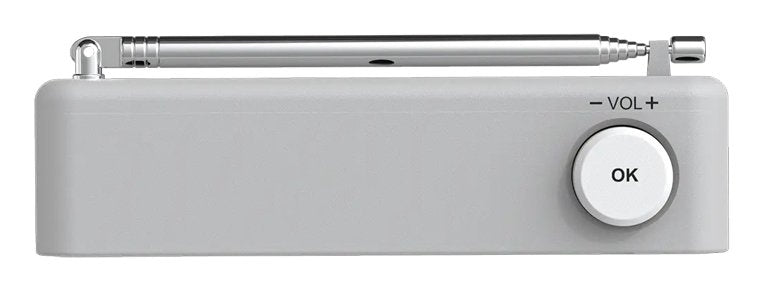 Radio Kenwood Cr-M25dab-W  Portátil Digital Blanco