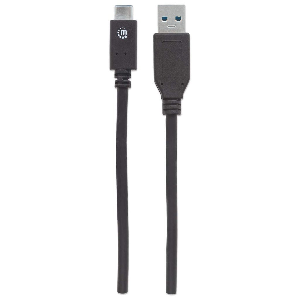 EAN 0766623353373 - Manhattan 353373 cable USB USB 3.2 Gen 2 (3.1 Gen 2) 1 m USB A USB C Negro imagen 4