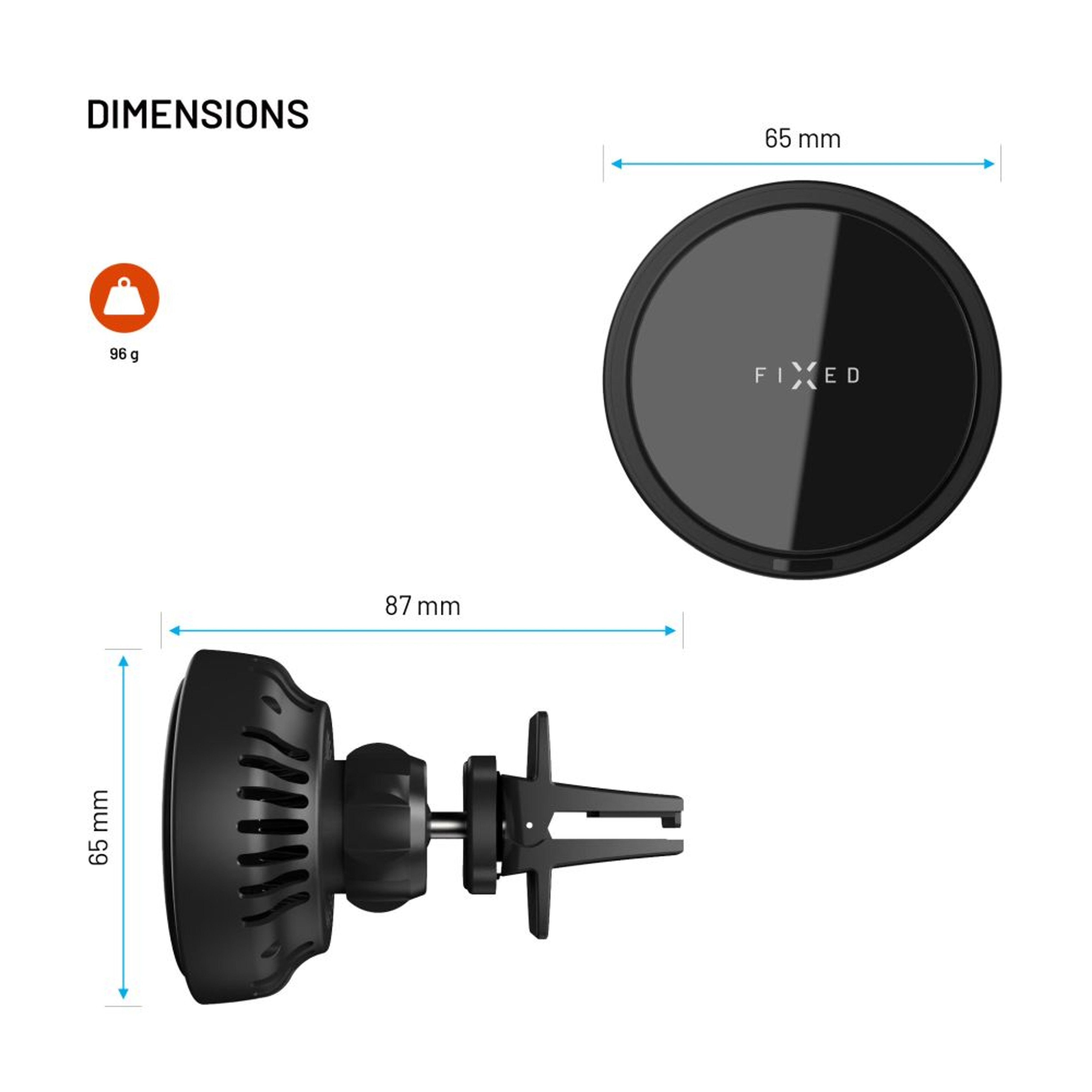 EAN 8591680164769 - FIXED FIXMCO-BK soporte Soporte pasivo Teléfono móvil/smartphone Negro imagen 3