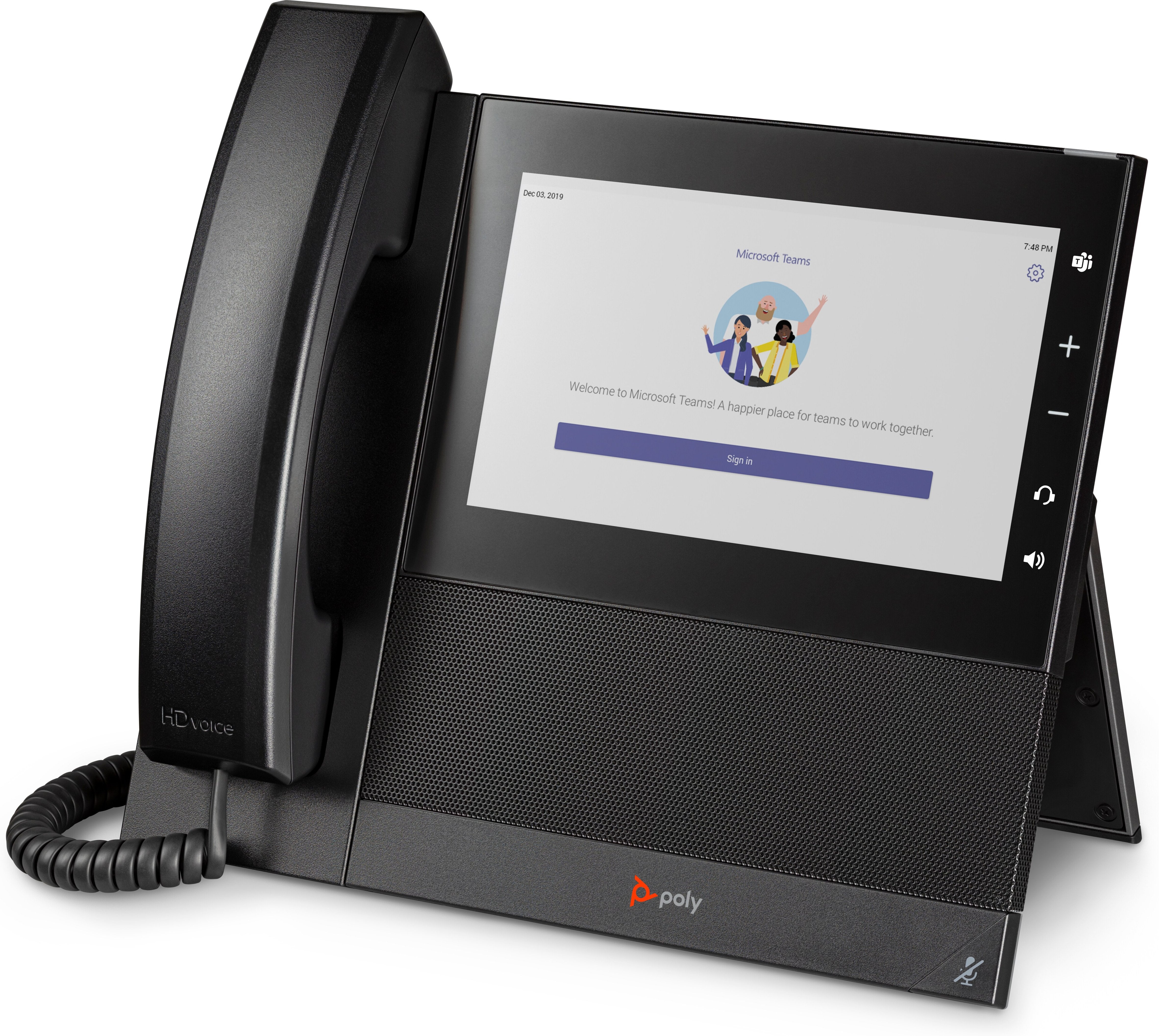 Teléfono Poly Ccx 600  Ip Negro Lcd Wifi