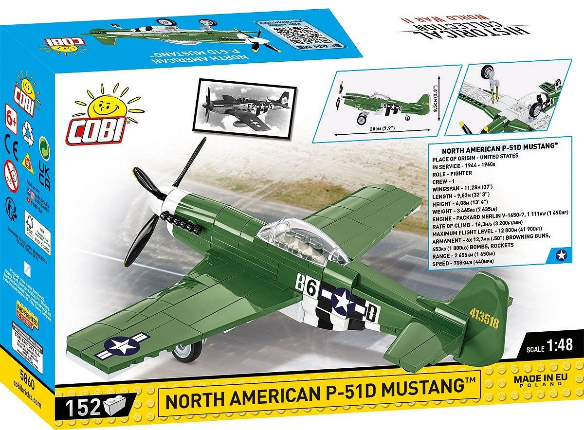 EAN 5902251058609 - COBI P-51D Mustang imagen 9