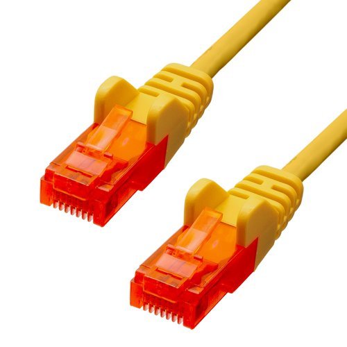 EAN 5714590012118 - ProXtend V-6UTP-0025Y cable de red Amarillo 0,25 m Cat6 U/UTP (UTP) imagen 1