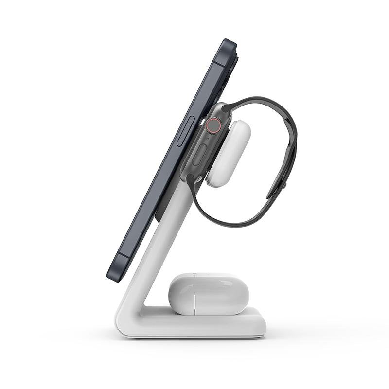 EAN 5904310703512 - Crong CRG-MSPS-WHT cargador de dispositivo móvil Reloj inteligente Blanco Lightning, USB Cargador inalámb imagen 4