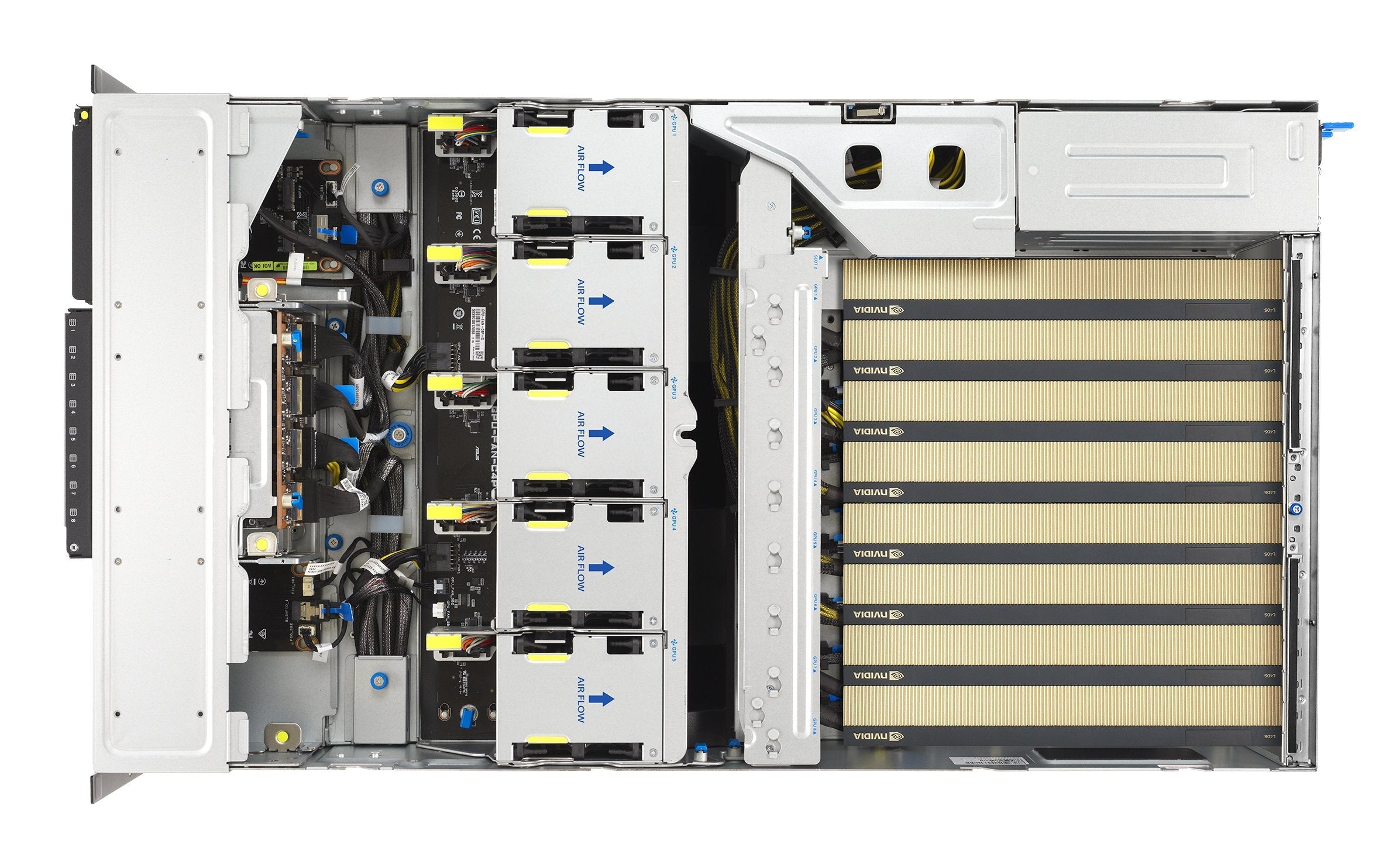 Asus Esc8000a-E13p Lga 6096 Bastidor (4u) Plata, Negro