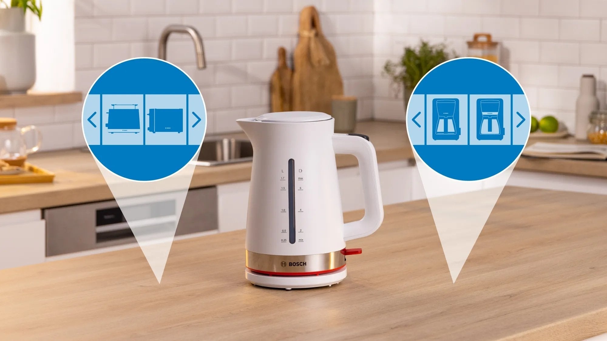 Hervidor  Bosch Twk 4m221 Mymoment Weiss