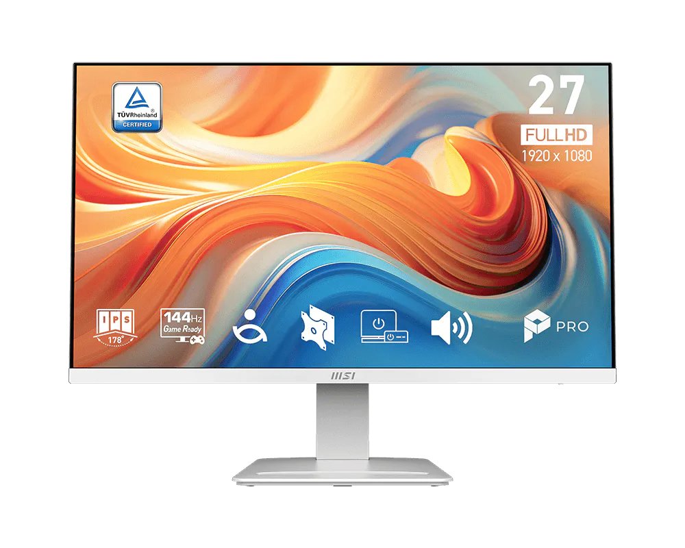 Monitor 27 Cali Pro Mp273w E14a Led/Fhd/Flat/144hz/Bialy