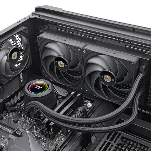 Thermaltake Cl-W419-Pl00bl-A Sistema De Refrigeración Para Ordenador Sistema De Refrigeración Líquida Todo En Uno 14 Cm Negro 1 Pieza(S)