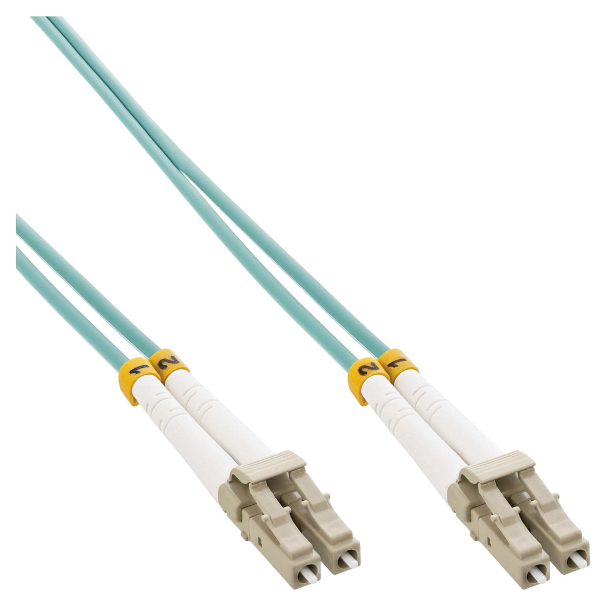 Cable Dúplex De Fibra Óptica Inline Lc/Lc 50/125?M Om3 15m