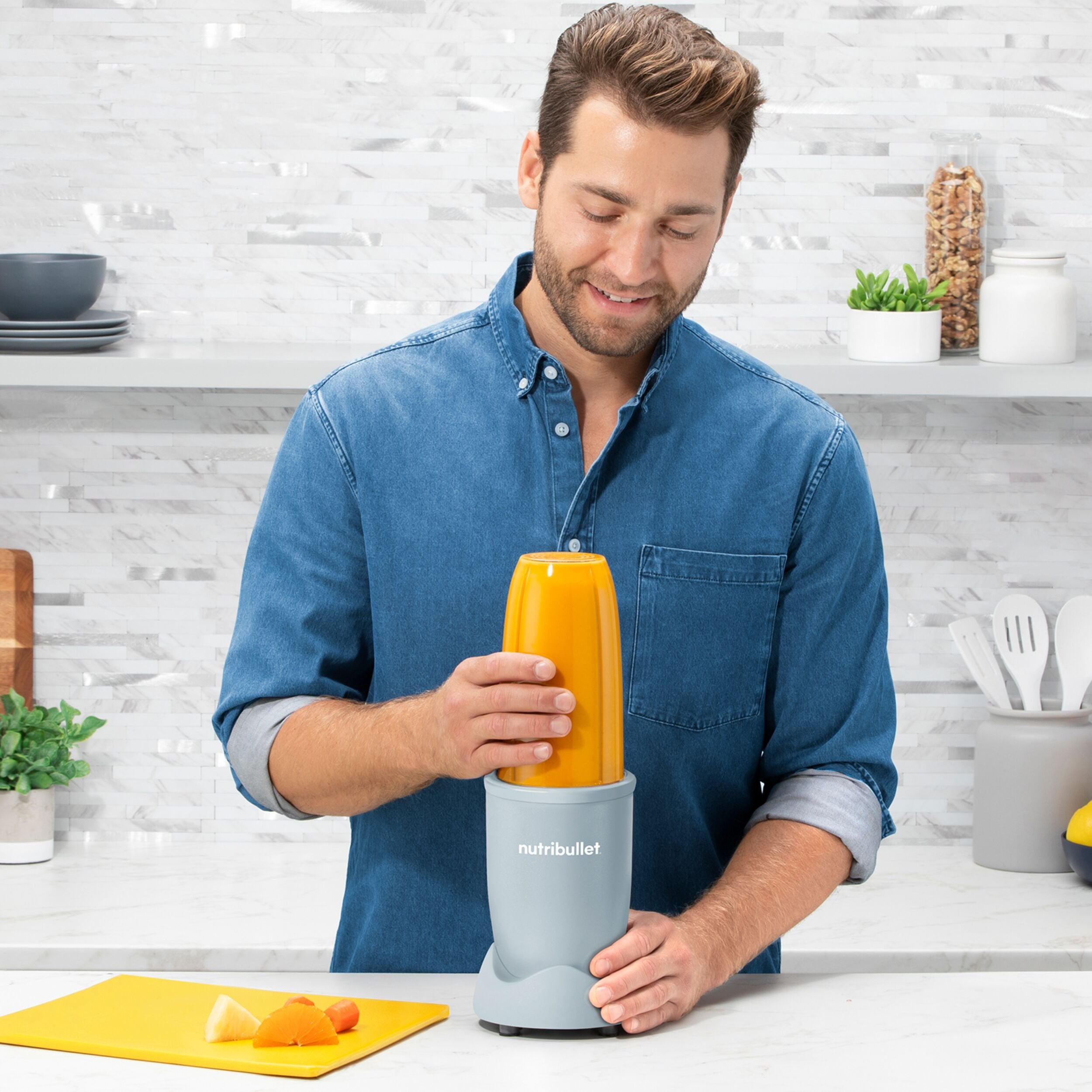 EAN 8006447003026 - NutriBullet NB907MASL licuadora 0,9 L Licuadora de vaso 900 W Azul imagen 6