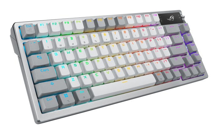 Teclado Francés Asus Rog Azoth Teclado Gaming Blanco