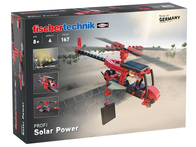 Kit De Construcción De Energía Solar Fischertechnik Profi A Partir De 8 Años 559882