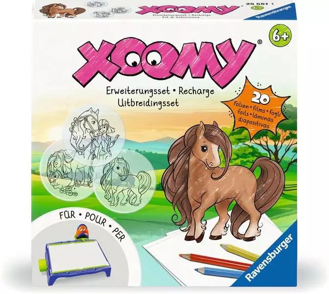 Ravensburger Xoomy Expansion Set Horses, Pintura 25551